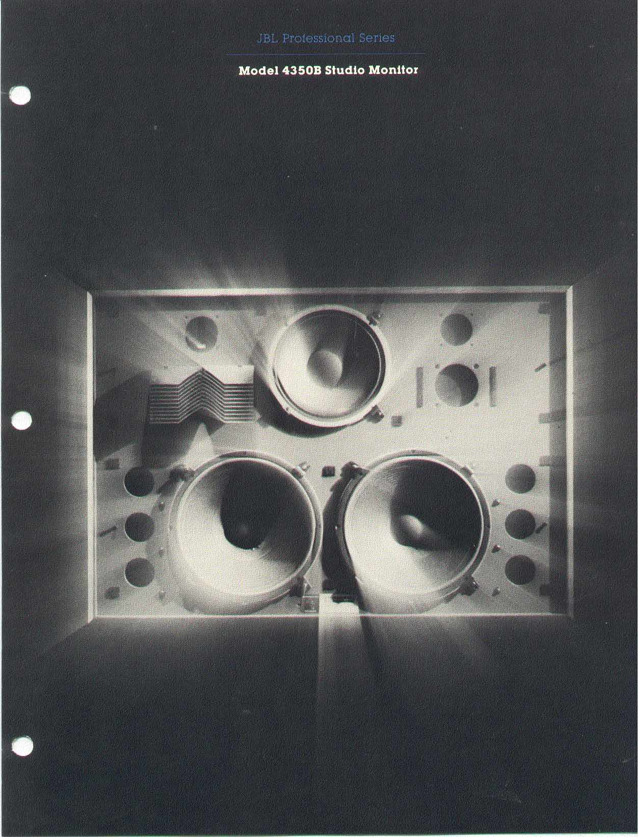 JBL 4350 Legendary Large Studio Monitor vintage speaker